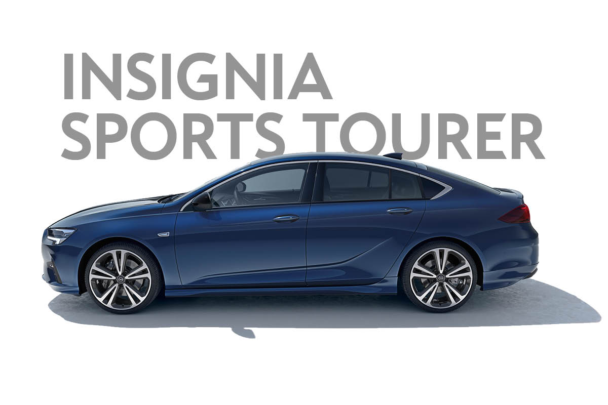 Insignia Sports Tourer in Blau