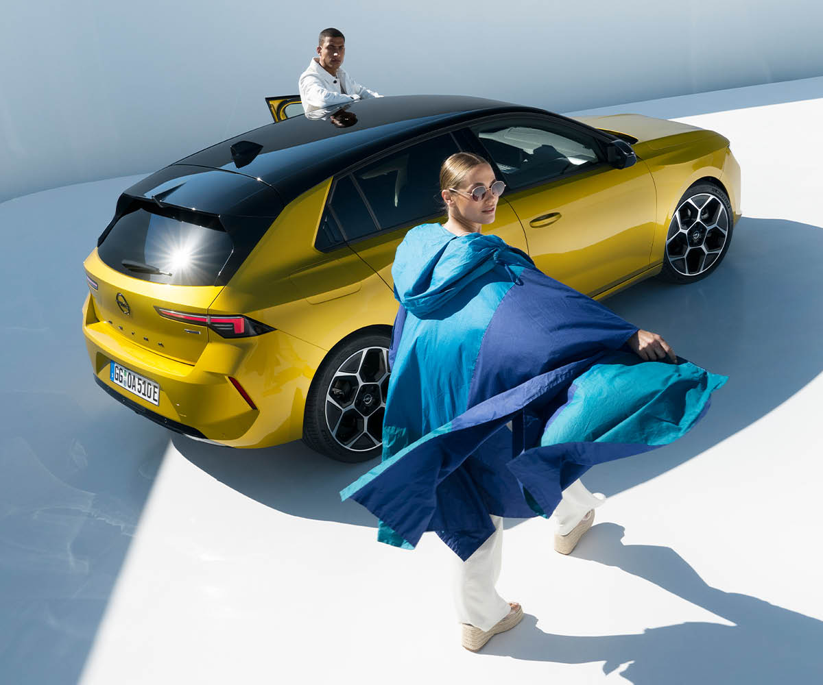 Opel Astra, Gelb