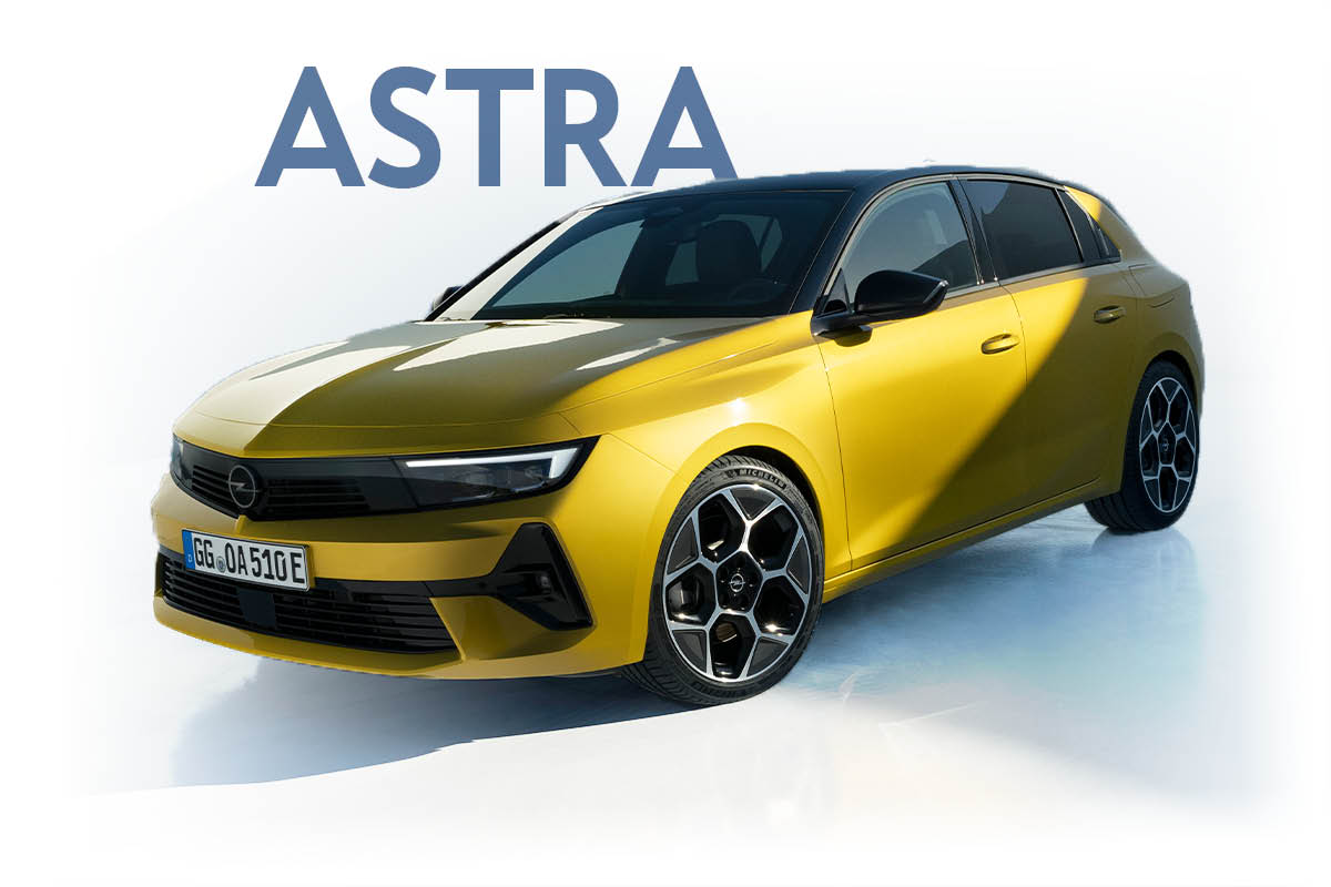 Opel Astra, Gelb