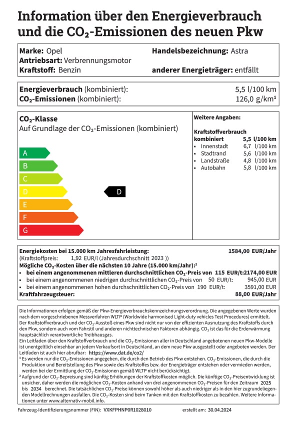PKW-Label