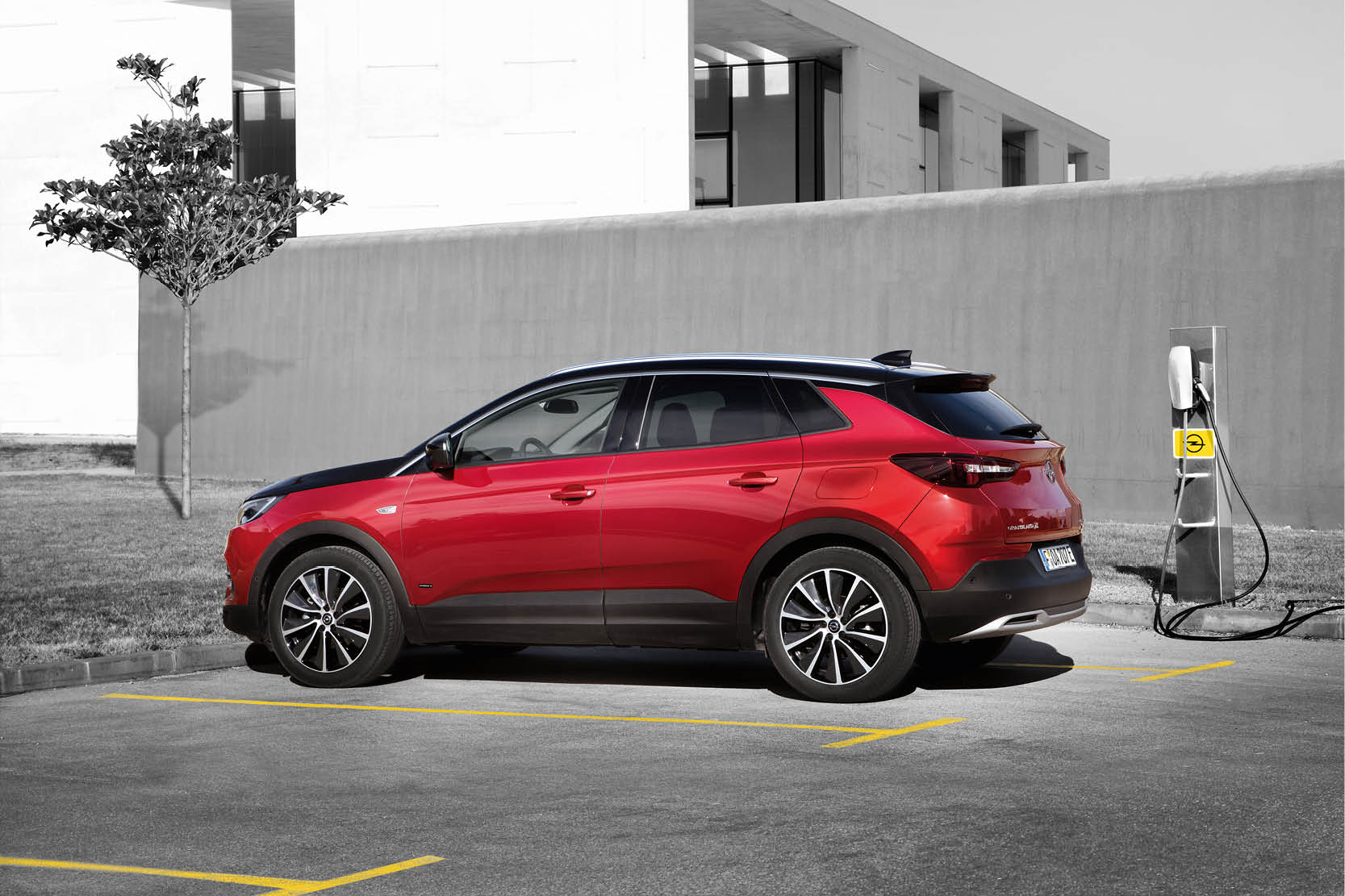 Opel Crandland X, Rot