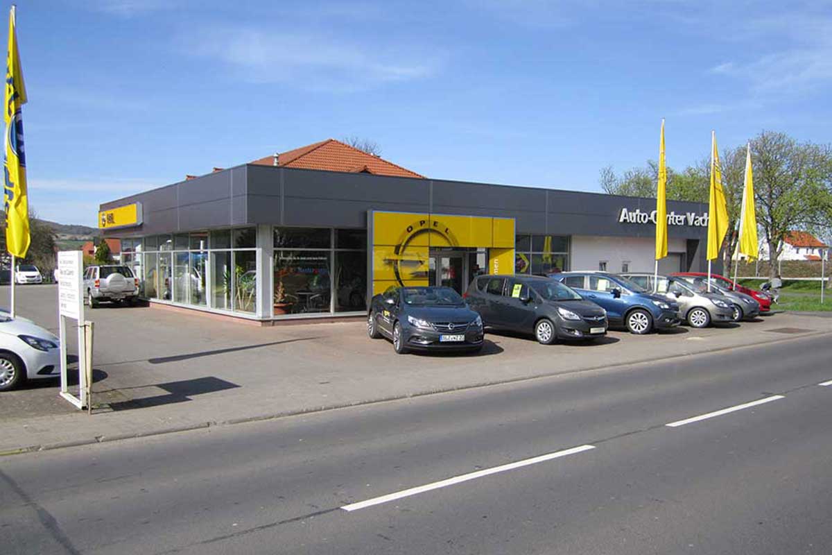 Fasade vom Autocenter Vacha